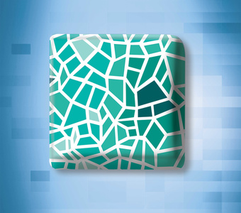 Mosaic 7 - Turquoise